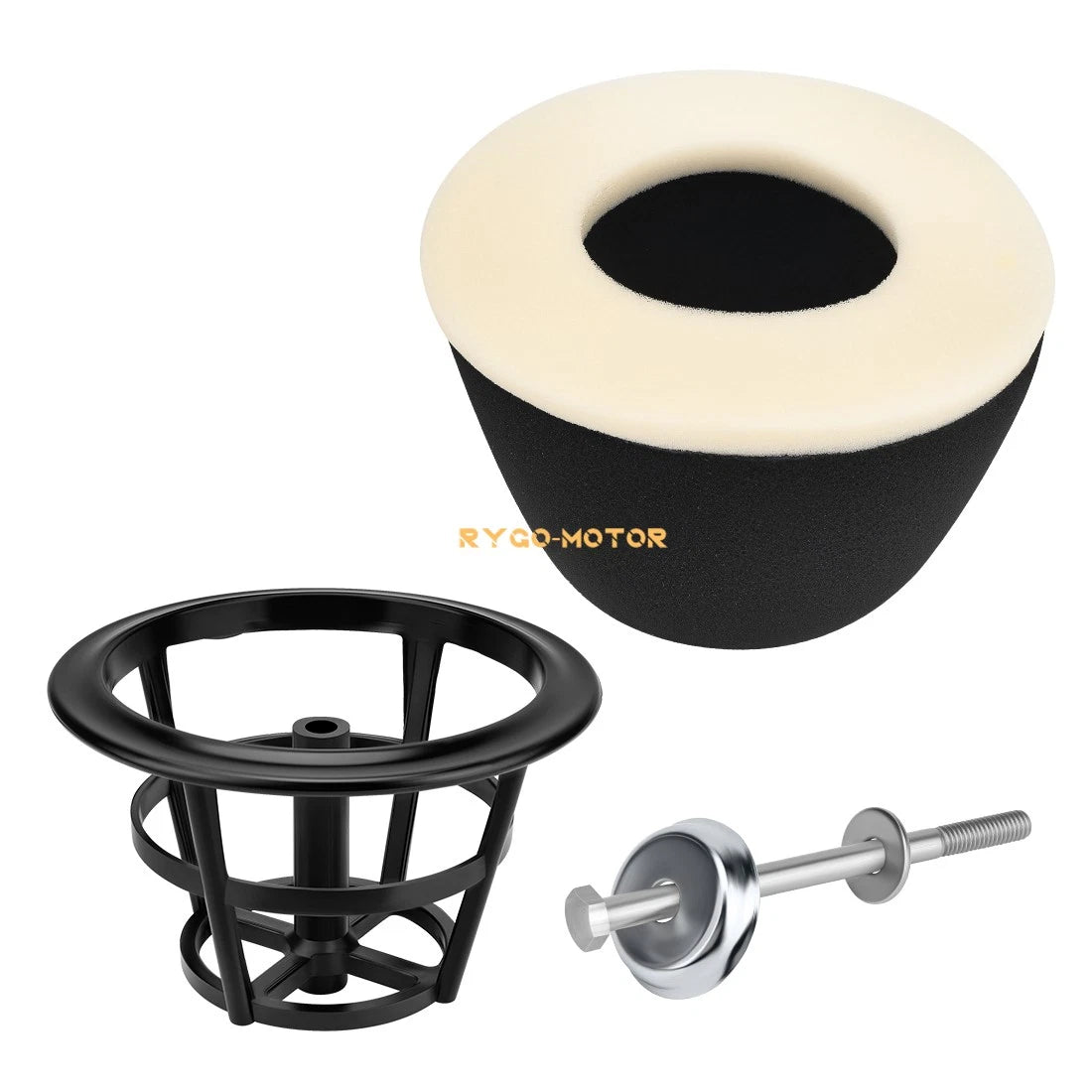 Air Filter & Cage Holder Intake Basket w/ Hardware Kit for Yamaha YZ80 (1993–2001)