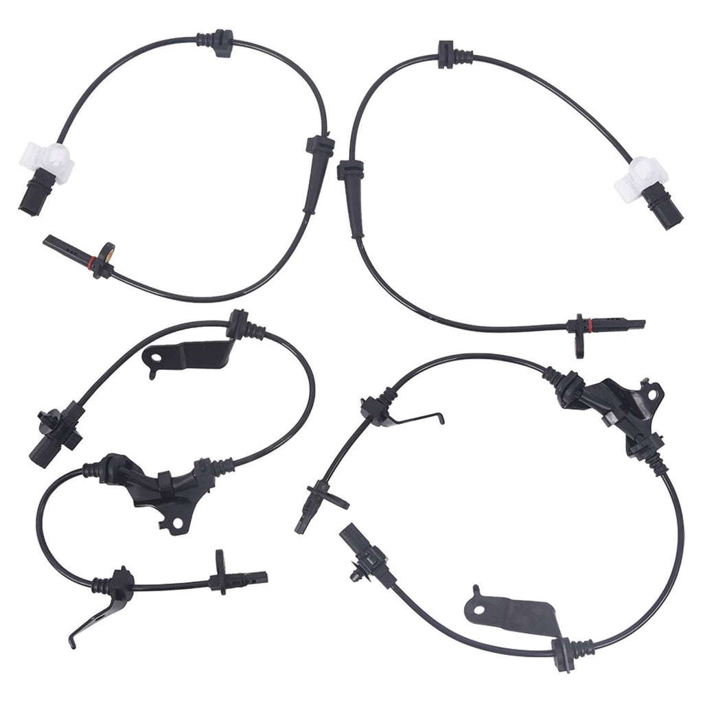 Set of 4 ABS Wheel Speed Sensors for Honda Accord (2008–2012) Acura TSX (2009–2014)