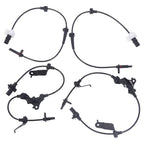 Set of 4 ABS Wheel Speed Sensors for Honda Accord (2008–2012) Acura TSX (2009–2014)