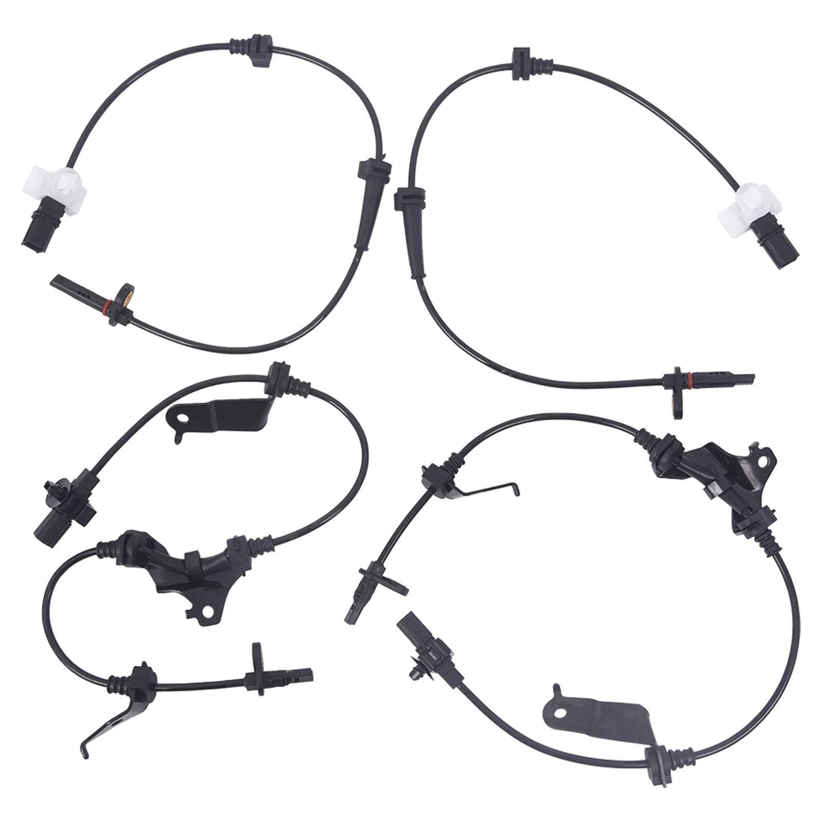 Set of 4 ABS Wheel Speed Sensors for Honda Accord (2008–2012) Acura TSX (2009–2014)
