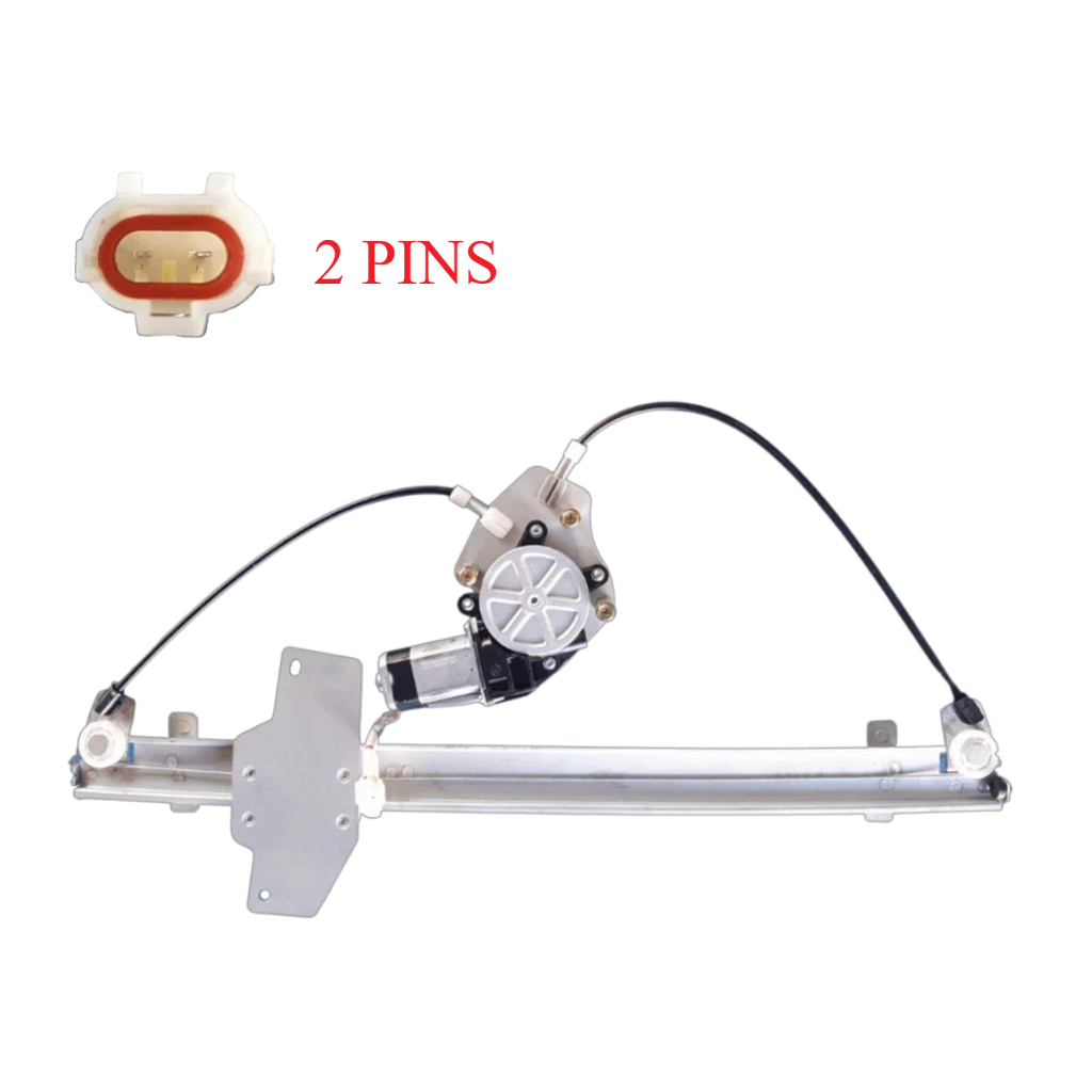 Front Window Regulator With Motor 2 Pins for Hyundai iLoad iMax (2007–2020)