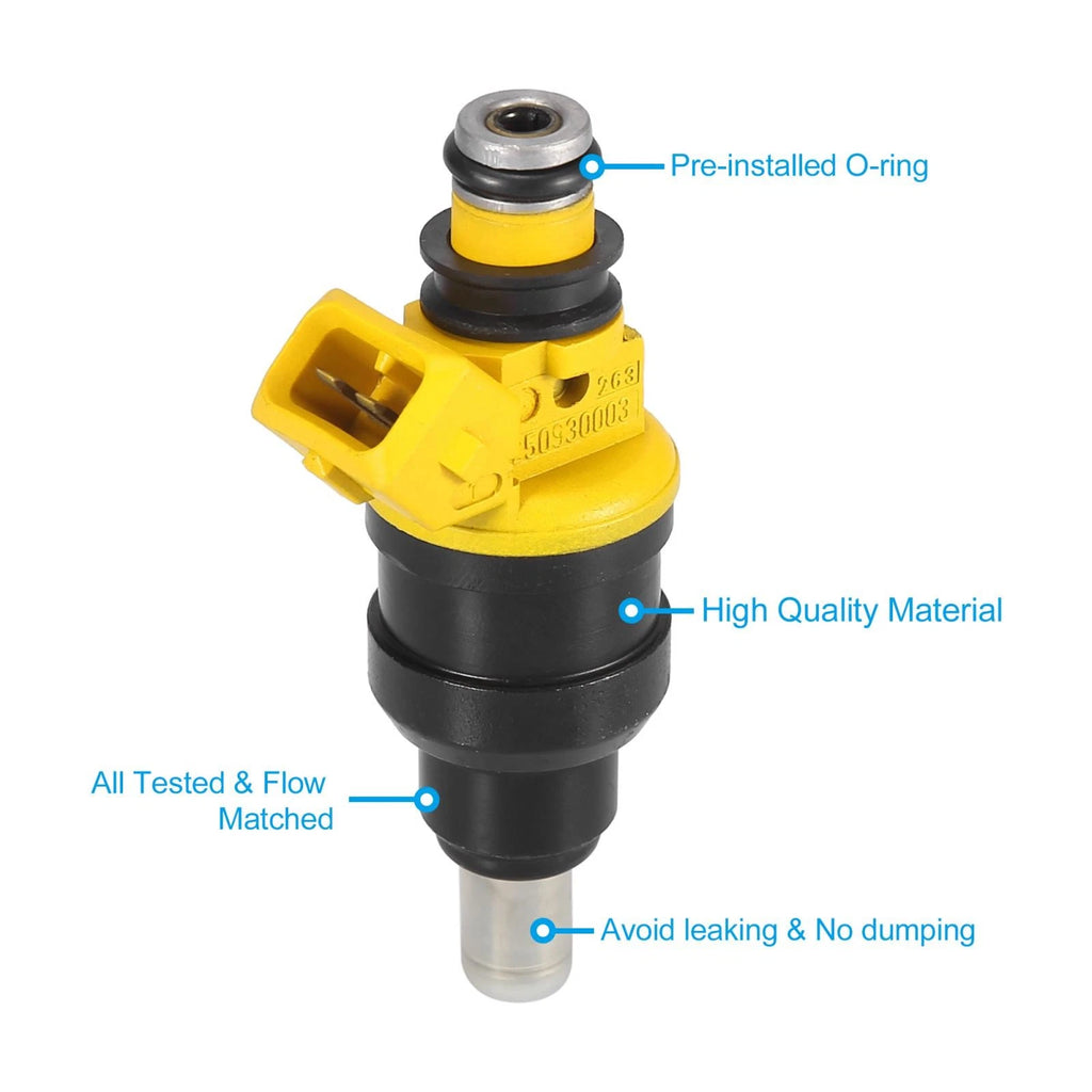 Set of 4 Fuel Injector Nozzles for Hyundai Excel (1991–1994) 35310-24010
