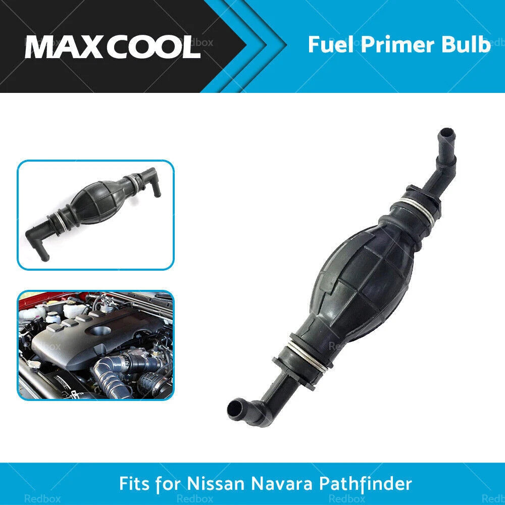 Fuel Primer Bulb 8mm for Nissan Navara D40, Pathfinder R51 (2005–2019)