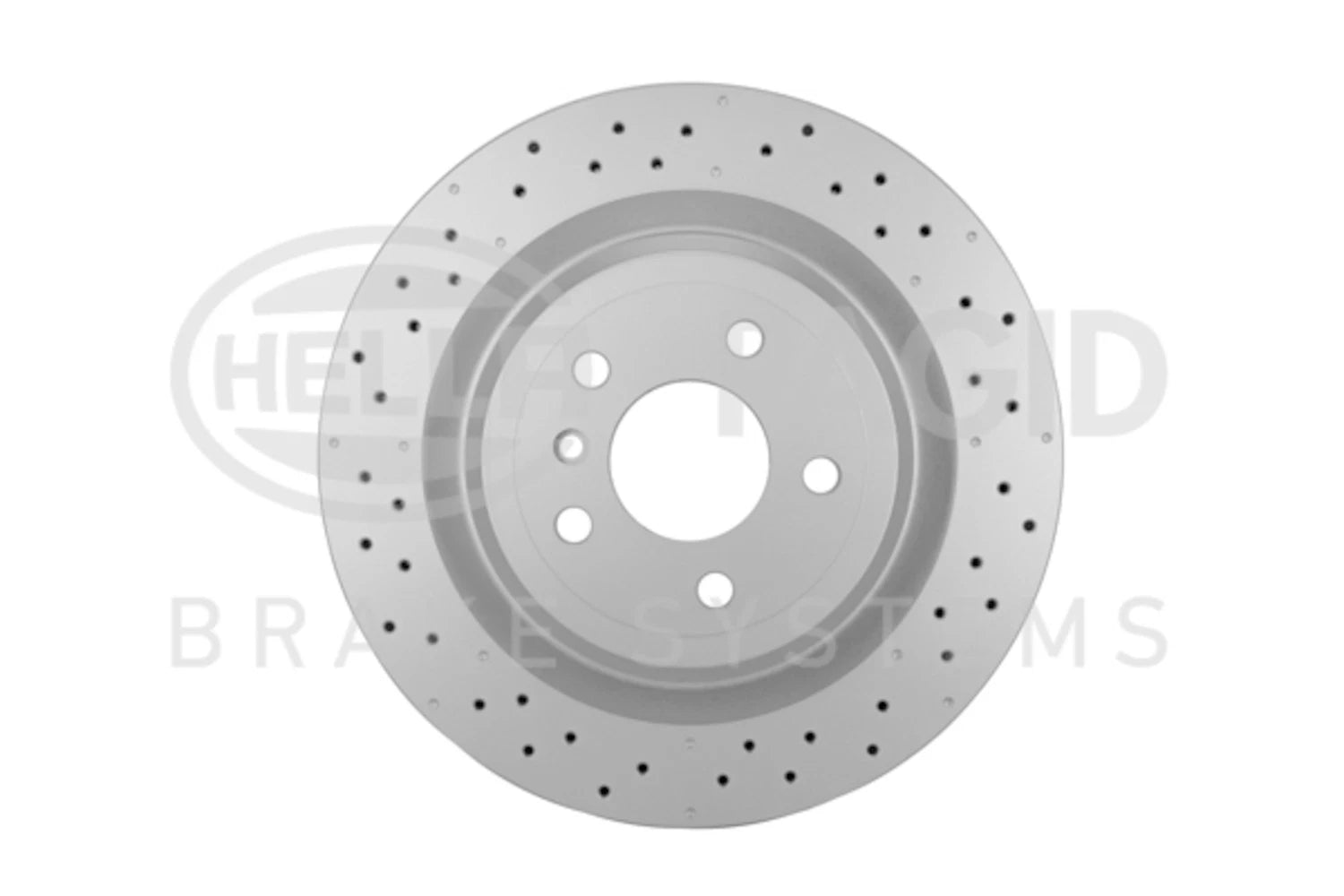 Hella Pagid Rear Disc Brake Rotor for Mercedes-Benz ML550, ML250 (2012–2015)