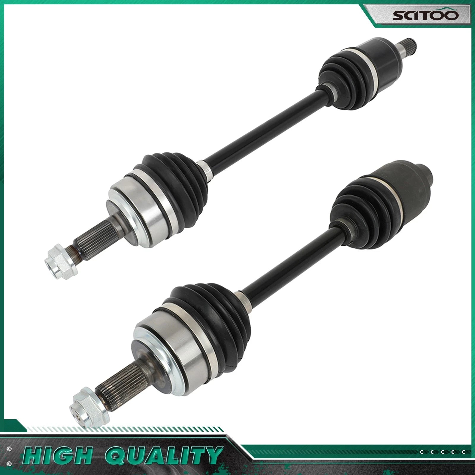 2X CV Axle Assembly for Honda Accord (2008–2012) 2.4L Front Side