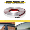 Chrome Trim Molding Strip for Car Door Window Bumper (16ft)