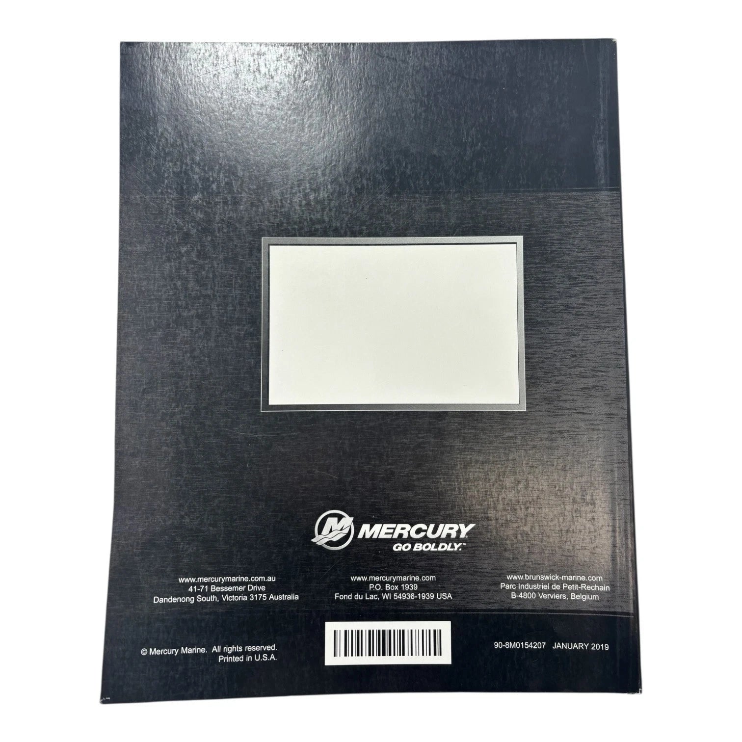 PCM 555 Service Manual #33 for Mercury (2019)
