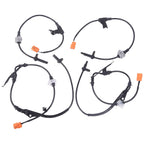 Set of 4 ABS Speed Sensors for Acura TSX (2004–2008) Honda Accord (2003–2007)