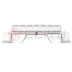 5X Cab Marker Light for Volvo VN/VNL (2003–Present) 6 LED + Switch