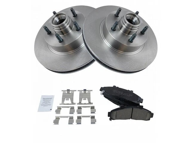 Front Brake Pad and Rotor Kit for Mazda B2300 RWD (2001–2002) TZ314GP