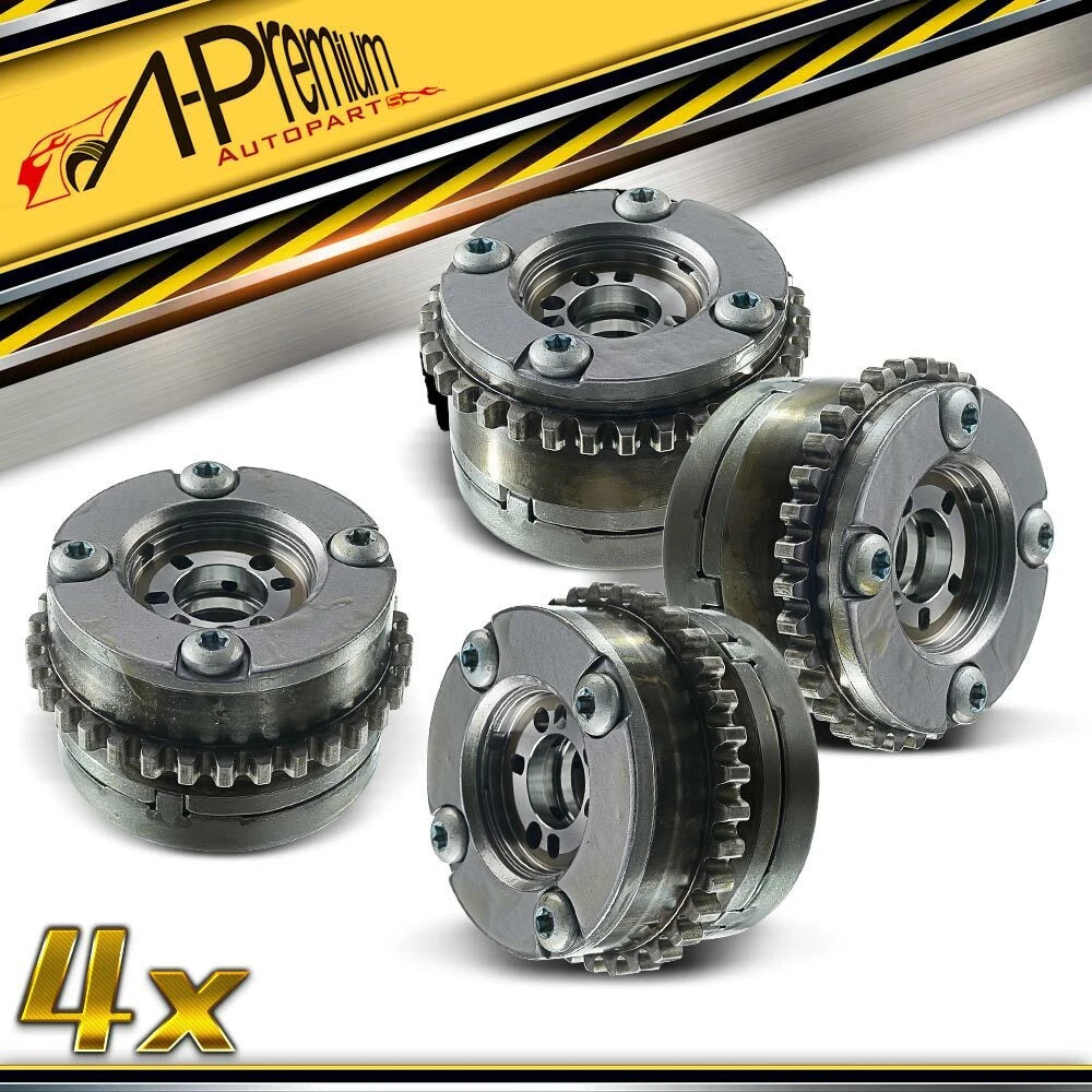 Set of 4 Camshaft Adjusters for Mercedes GLK350 C350 E350 (2012–2016)