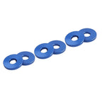 6X Engine Saddlebag Crash Bar Decorative Spacer Ring for Harley Softail Blue