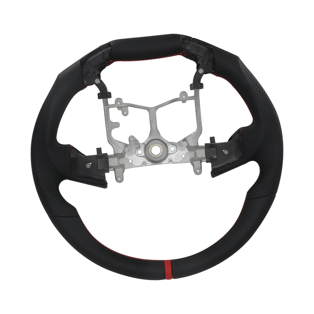 Leather Steering Wheel for Toyota Tundra Tacoma (2012–2023) Black