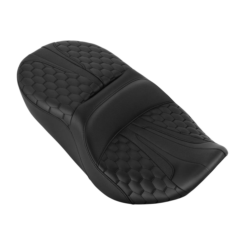 Black Driver Passenger Seat for Harley CVO Street Road Glide (2023-2025)
