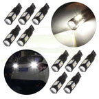 10PC T15 T10 10W White LED Exterior Light Replacement for