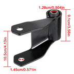 2X Rear Leaf Spring Hanger Bracket and Shackle Kit for Ford F-150