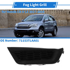 Front Left Fog Light Grill No. 71153TLAA01 for Honda CR-V LX (2017–2019)