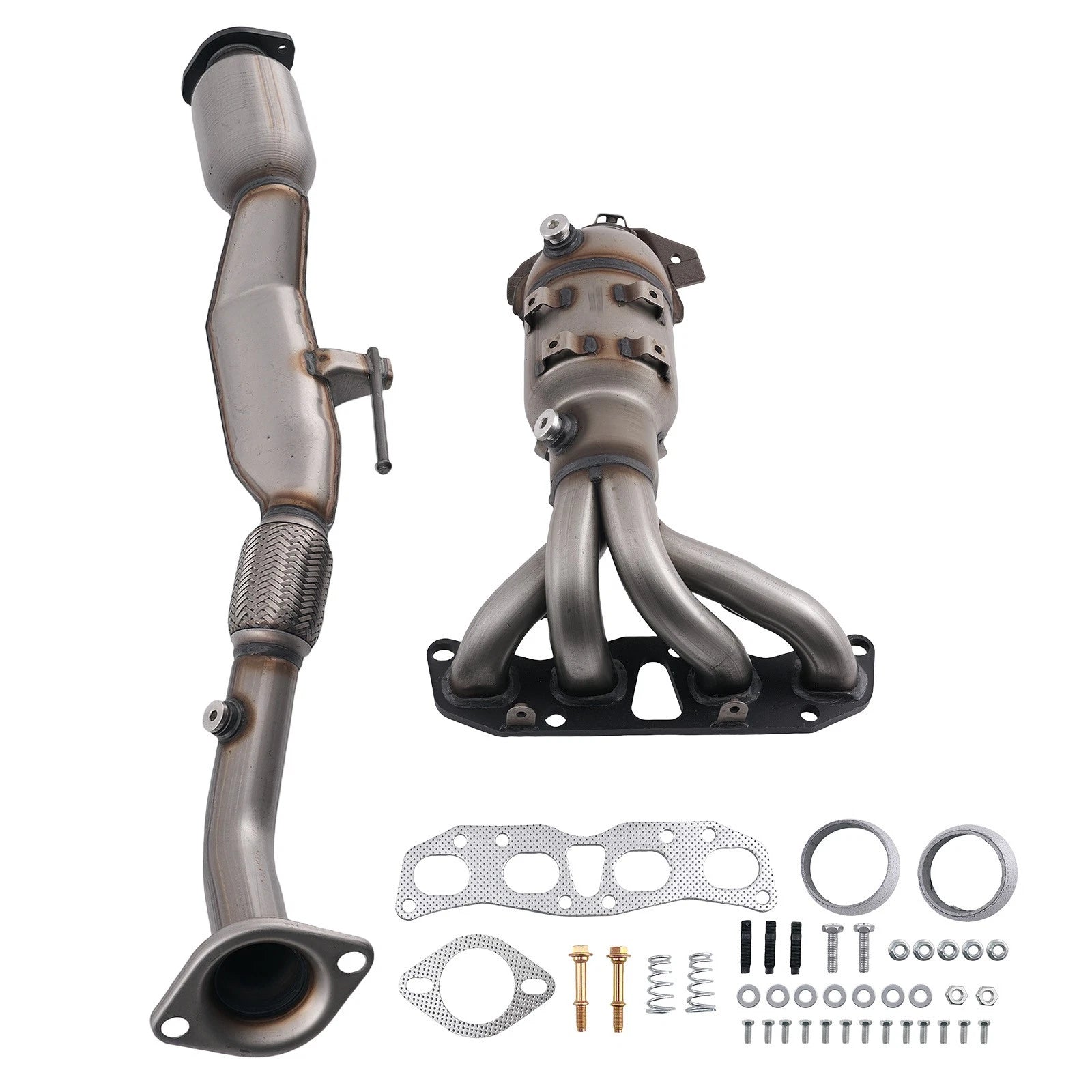 2X Catalytic Converter Kit for Nissan Altima 2.5L (2002–2006) Stainless Steel EPA
