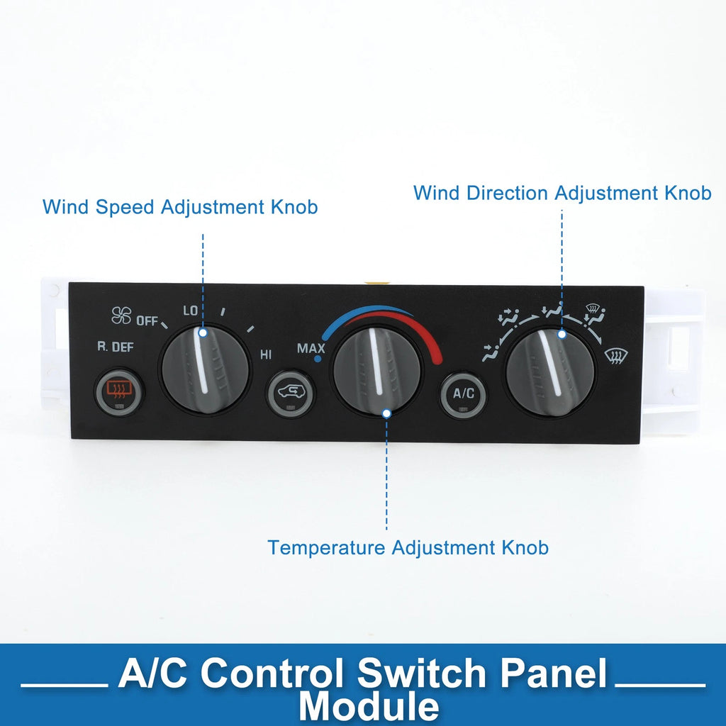 HVAC A/C Heater Climate Control Panel for Cadillac Escalade (2000)