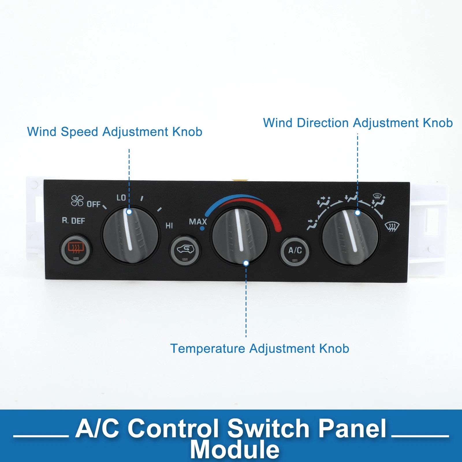 HVAC A/C Heater Climate Control Panel for Cadillac Escalade (2000)