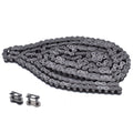 10 Feet #40 Roller Chain with 2 Connecting Links Carbon Steel