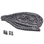 10 Feet #40 Roller Chain with 2 Connecting Links Carbon Steel