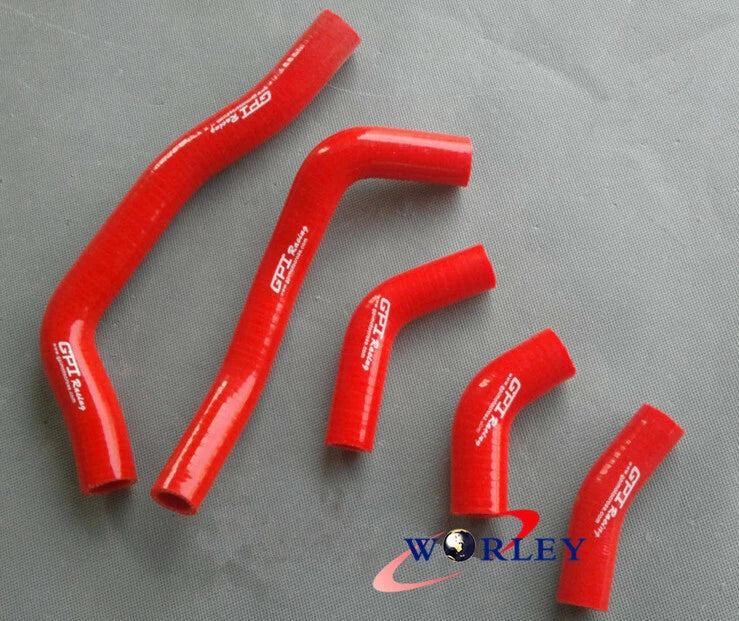 Silicone Radiator Hose for Honda CRF450R 2005-2009 - Blue