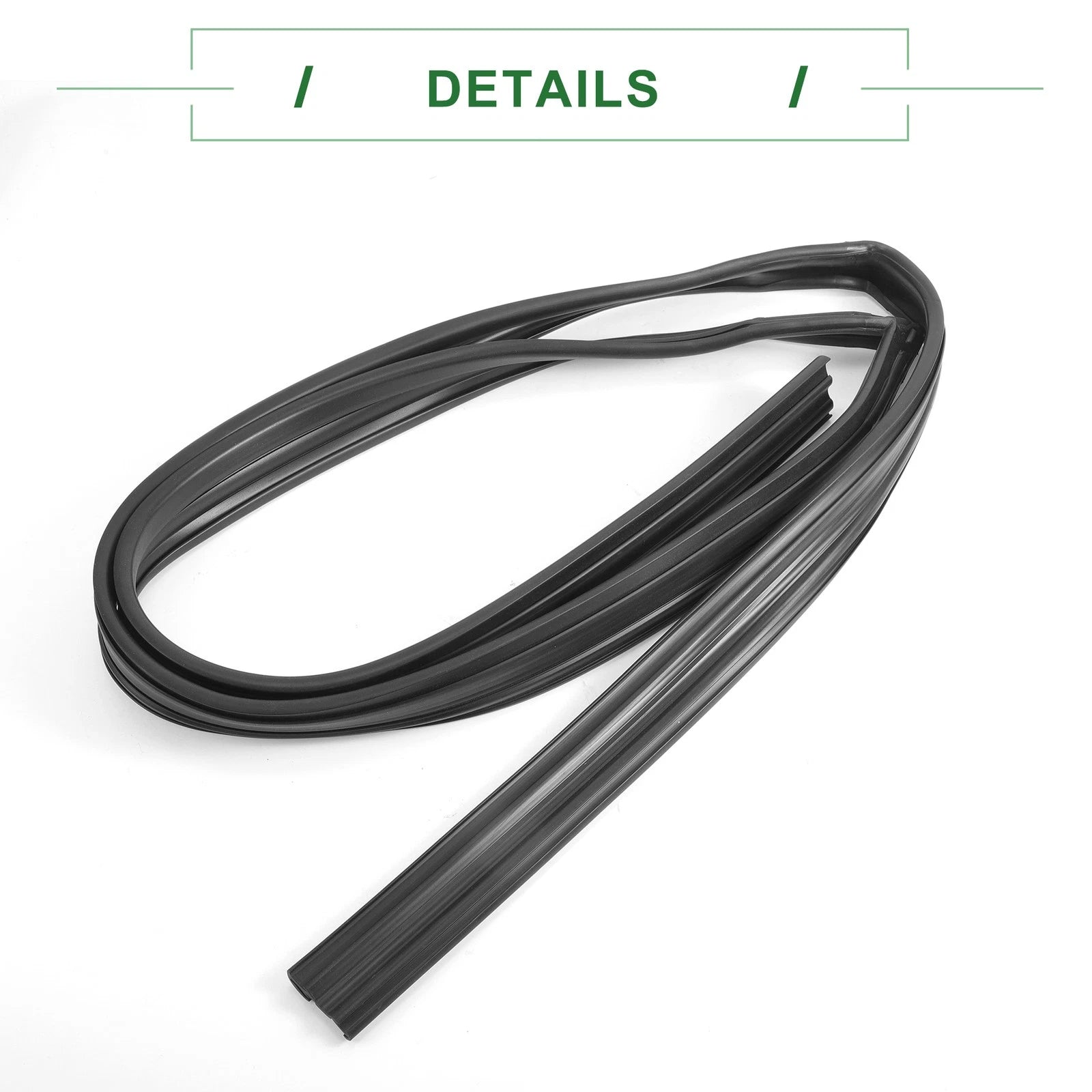 1Pc Front Left Door Window Run Channel Seal Strip for Honda Civic (No. 72275SNLT02)