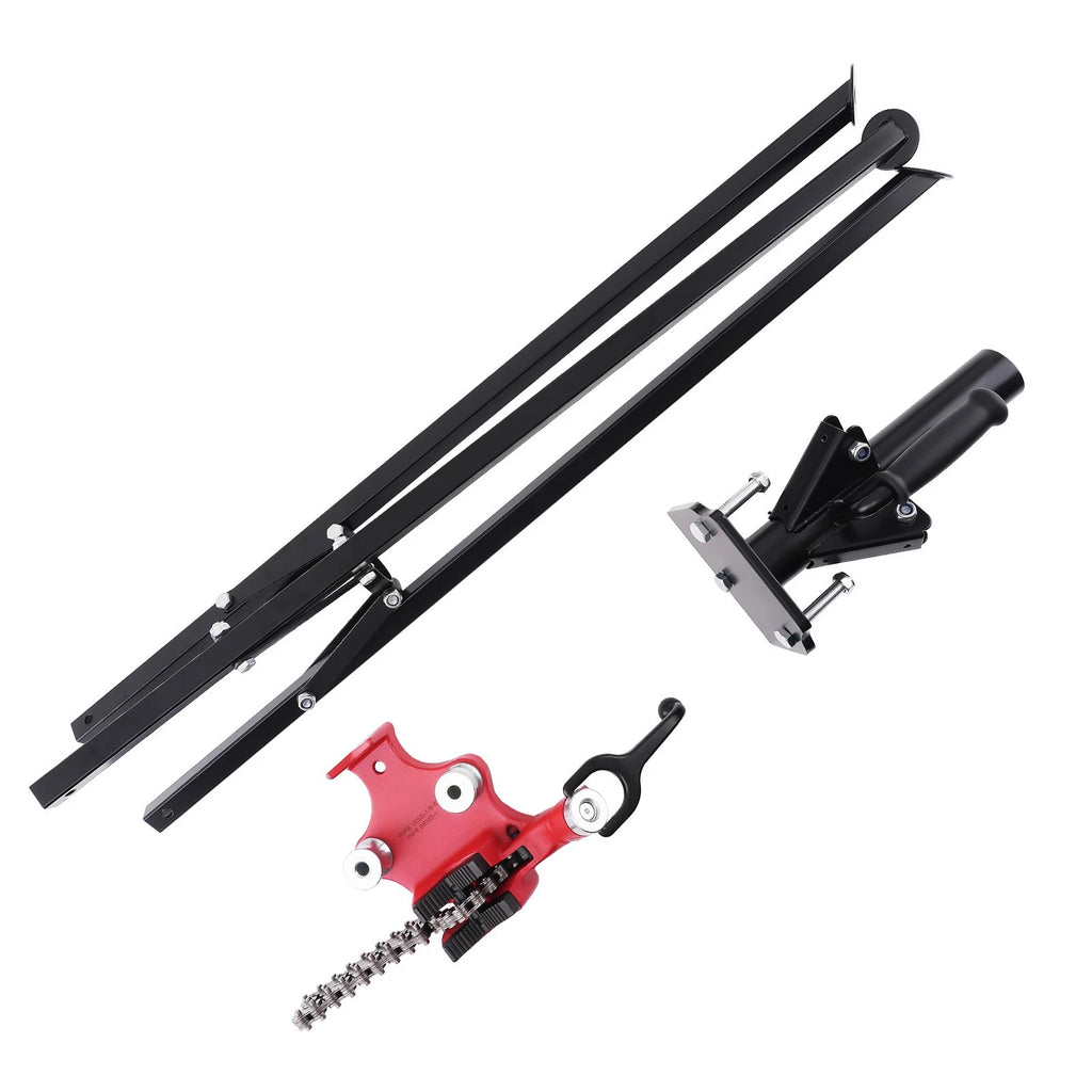 Heavy Duty Tripod Vise for Pipe (1/8"-5" Capacity)