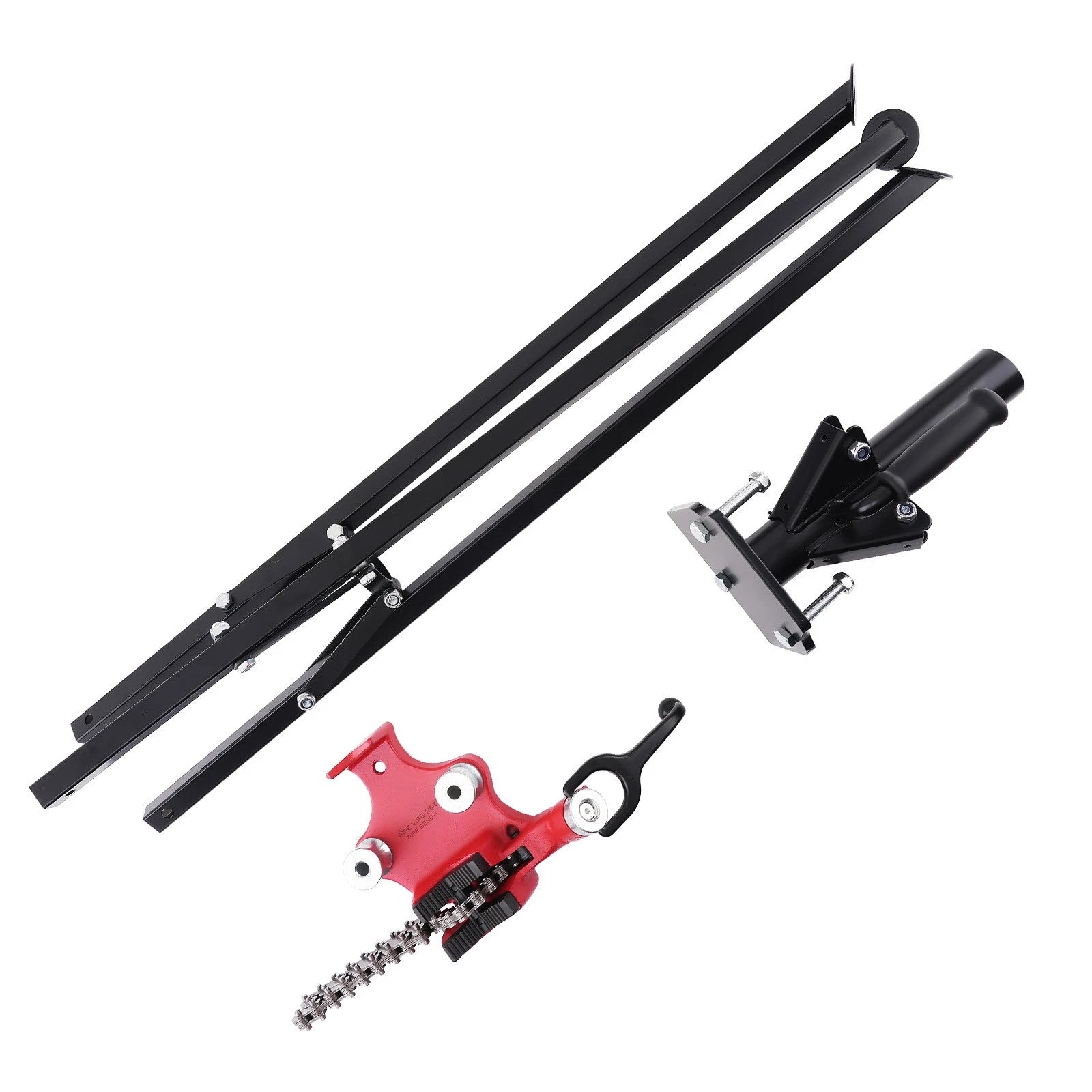 Heavy Duty Tripod Vise for Pipe (1/8"-5" Capacity)