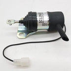 12V Fuel Stop Solenoid 052600-1000 15471-60010 for Kubota KX161-2 (2000–2005)