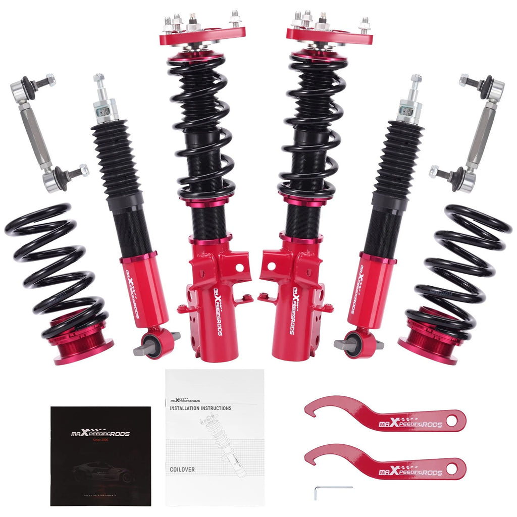 MaXpeedingrods 24 Level Damper Coilovers Lowering Kit For Ford Mustang 2015-2023