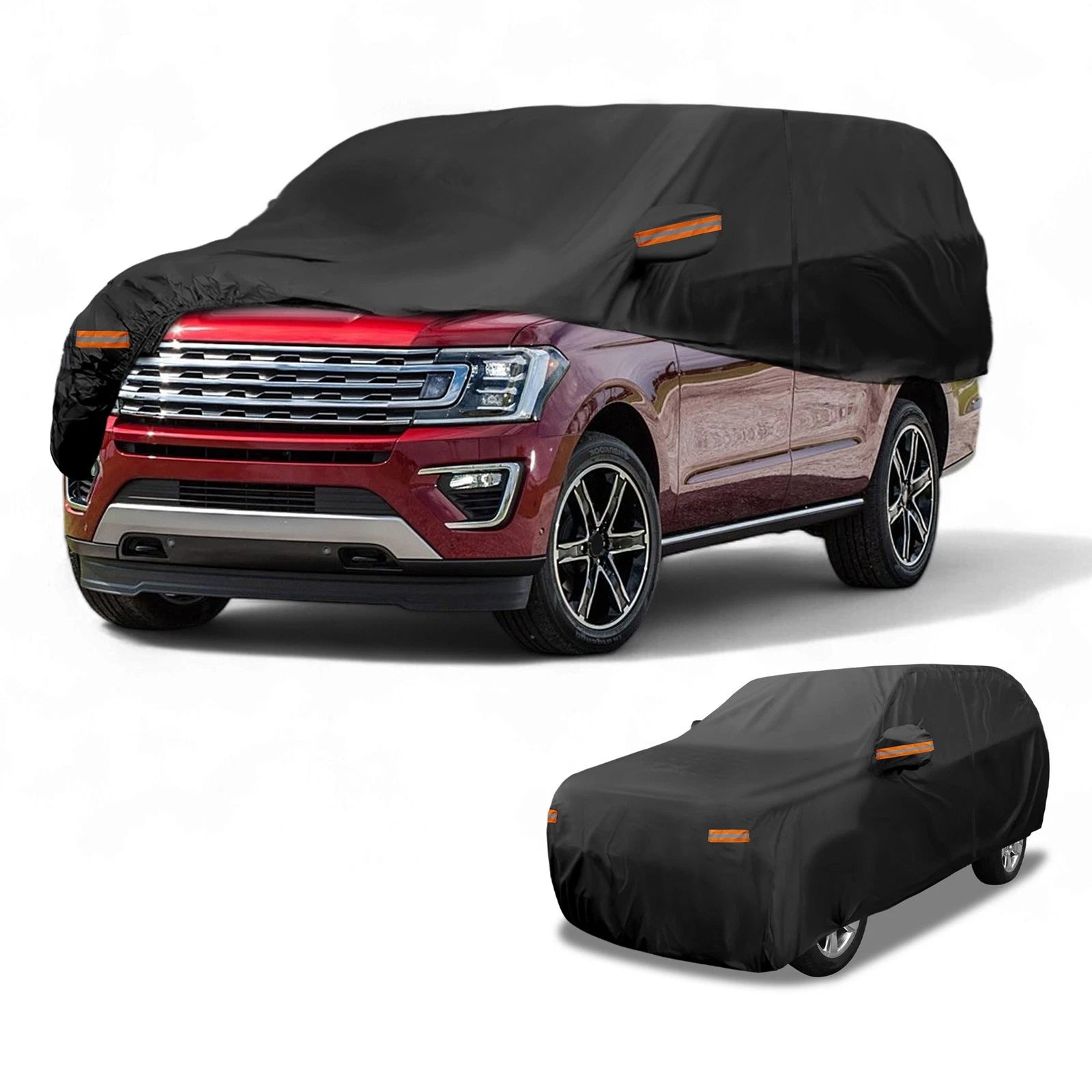 Waterproof Car Cover for Ford Expedition (190T-PU, Black)