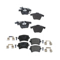Set of 4 Hella Low-Met Disc Brake Pads for Audi A6 (2005–2011)
