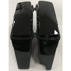 2 Into 1 Extended Stretched Hard Saddlebags for Harley Touring (1993–2013)