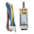 N20 DC Motor with Encoder for Robotics (High Torque, Metal Gear)