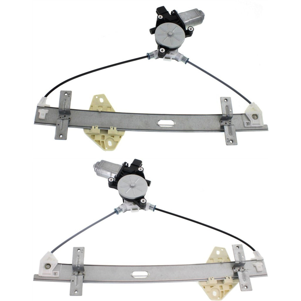 Power Window Regulator Set for Acura TL (2004–2008) Rear with Motor