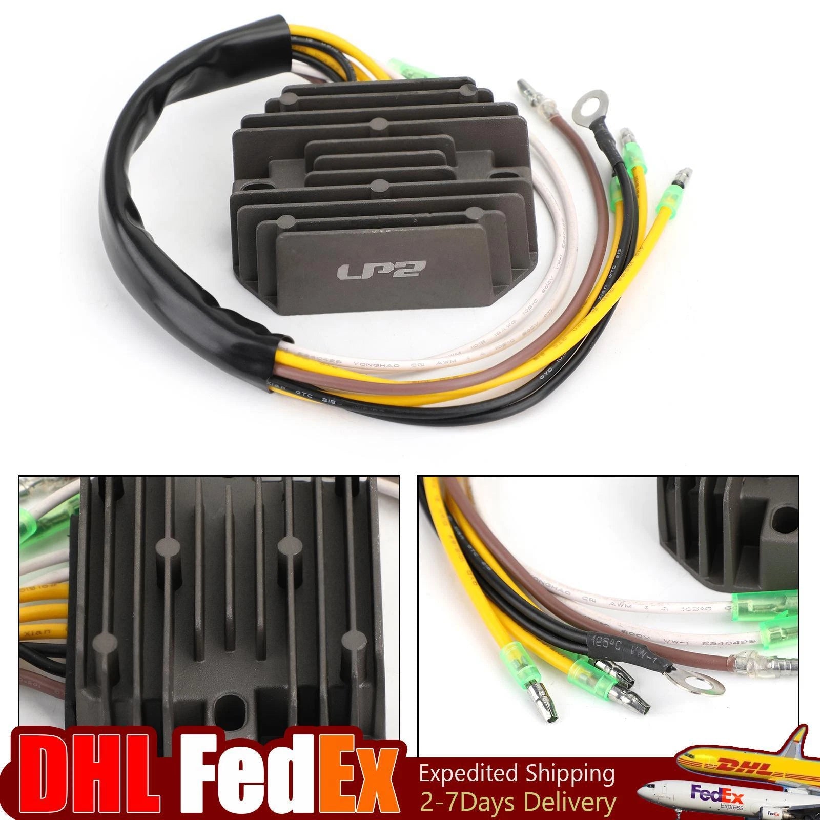 Rectifier Regulator for Suzuki Outboard DT225 (1991–2003) 150hp 175hp 200hp 225hp