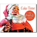 Vintage Coca Cola Tin Metal Sign 1046