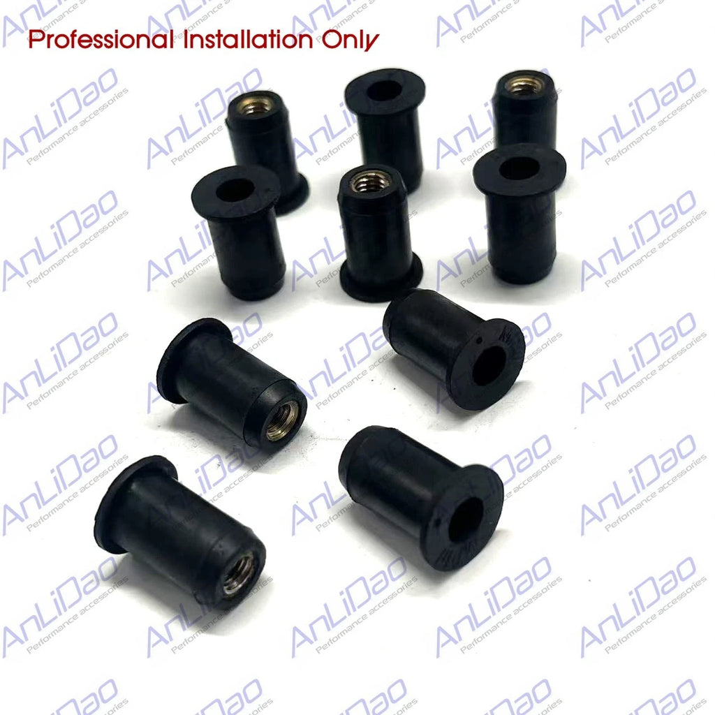 10Pcs Expansion Nut for Sea-Doo RXT-X Wake Pro Outlander (2012–2019) 250100150