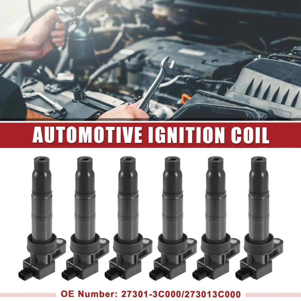 6X Ignition Coil for Hyundai Santa Fe (2007–2018) No. 273013C000