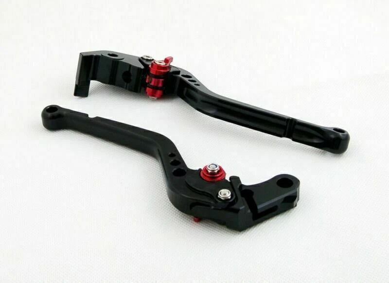 Long Brake Clutch Levers for Ducati Hypermotard 1100/SP (2007–2012) Black T9