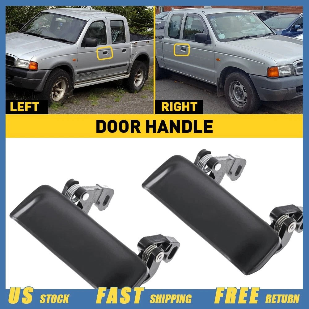 Exterior Door Handle Set for Ford Ranger (2001–2011) Front Left + Right