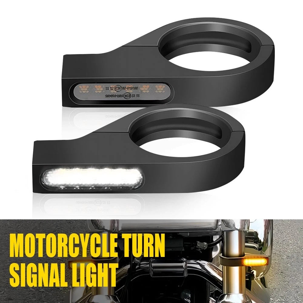 2X Switchback LED Flowing Turn Signal DRL Lights for EV