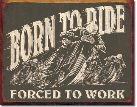 Vintage Replica Tin Metal Sign for Harley Davidson Motorcycle (1885)