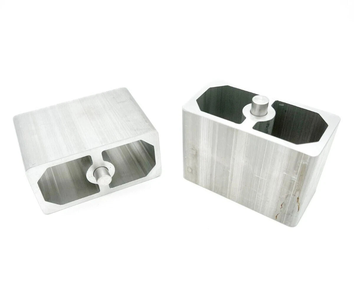 3.5 Inch Aluminum Lowering Block Kit for Car Leaf Spring (Universal)