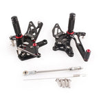 Rearset Footpegs for Yamaha YZF R25 (2014-2017)