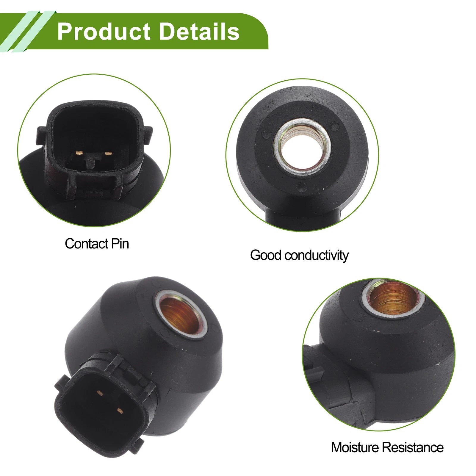 1 Pc Ignition Knock Detonation Sensor No.PE0118921 for Mazda CX-5 (2013–2014)