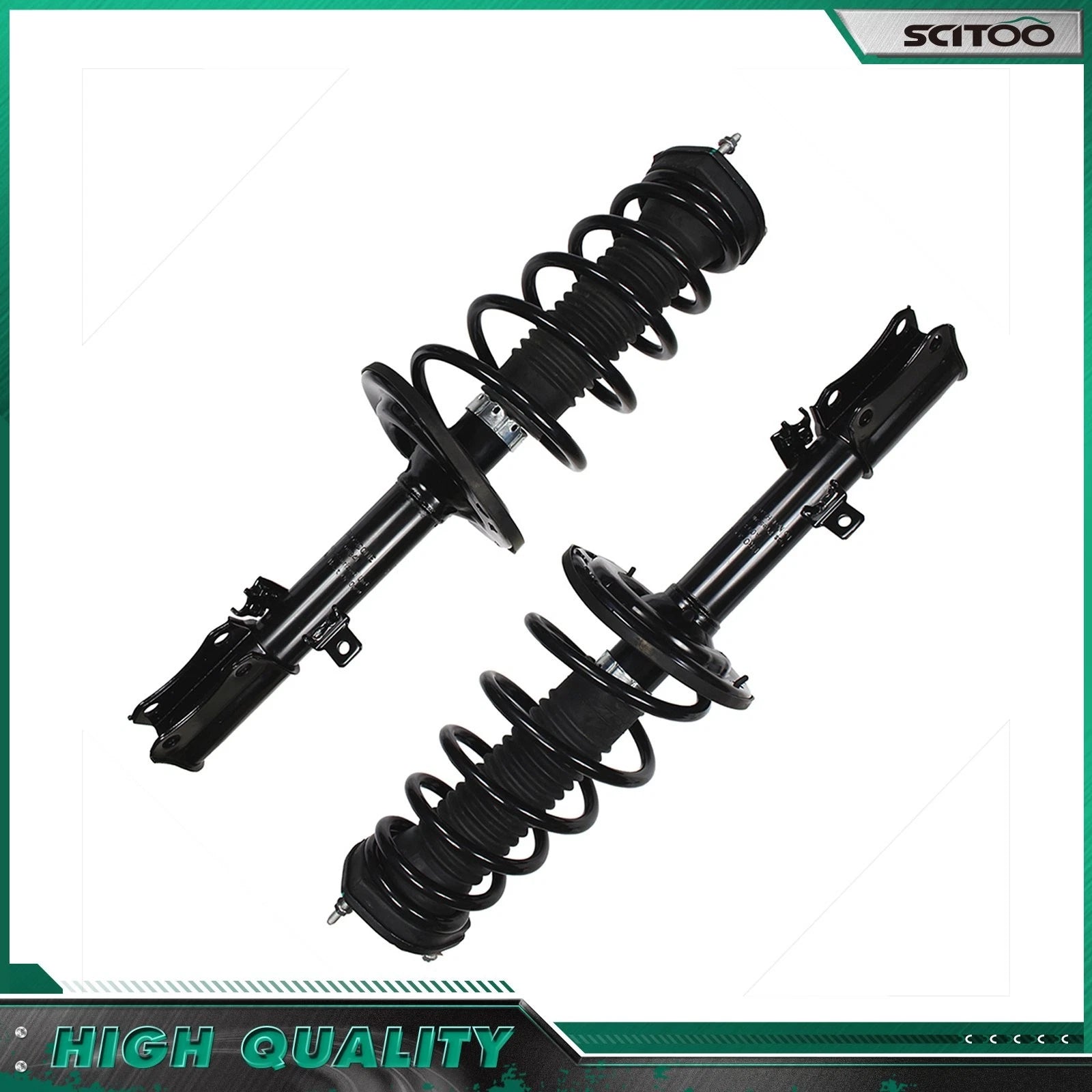Rear Struts w/ Coil Springs for Toyota Camry Solara Lexus ES330 (2004–2006)