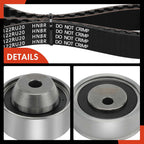 7X Timing Belt Kit for Mitsubishi Eclipse (2006-2007) Galant (2004-2006)
